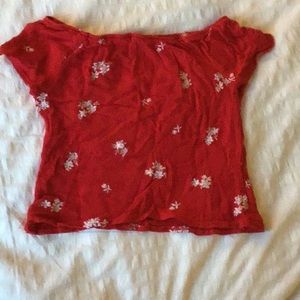 Off the shoulder top